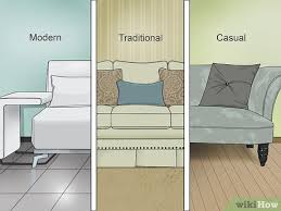 Here, a table and chairs gather on one side of the room, providing a spot for informal meals or games. How To Choose Living Room Furniture 15 Steps With Pictures