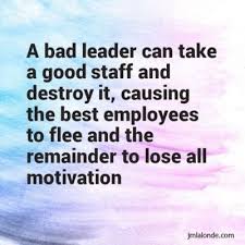Poor Leadership Leadership Linkedin Quote Badleadershipskills Leader Quotes Work Quotes Job Quotes