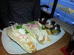 Battered or baked, spicy or not… someone was using their brain when they decided tacos deserved a pairing with. Baja Fish Taco Picture Of Cactus Club Cafe First Canadian Place Toronto Tripadvisor
