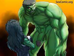 El Increible Hulk Comic xxx Hentai HD 