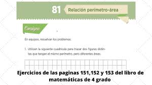 Ochs matematicas 1o trimestre iii. Ejercicios De Las Paginas 151 A La 153 Del Libro De Matematicas De 4 Grado Youtube