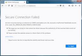 Create a new ssl key and certificate for your webmin server , the rsa key select default (2048), and make sue 'use new key immediately'. æŽ'é™¤ å®‰å…¨é€£ç·šå¤±æ•— çš„å•é¡Œ Firefox èªªæ˜Ž