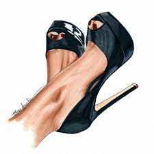 No Hay Descripcion De La Foto Disponible Fashion Illustration Shoes Shoe Design Sketches Shoes Illustration