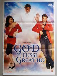 God tussi great ho (remix) sonu nigamshankar mahadevan. God Tussi Great Ho Bollywood Cinema Poster