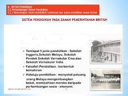 Pada zaman penjajahan falsafah pendidikan lebih tertumpu kepada menjaga kepentingan british di tanah melayu. Mpu 1152 Pengajian Malaysia Ppt Download