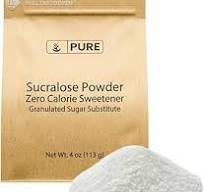 Pure Original Ingredients Sucralose Powder (4 oz) Zero Calorie Sweetener,  Sugar Substitute, Great for Cooking & Baking.