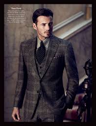 Black And White Check Suit Mens Tom Ford Grey Wool Plaid Three Piece Suit 38s 46 5995 Black And White Check Cotton Prince Of Wales Shirt Mens Fashion Suits Suit Fashion Well Dressed Men