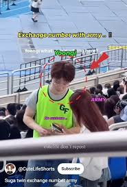 Chingu - BTS concert staff member goes viral for his uncanny resemblance to  SUGA A safety staff member filmed at BTS's World Tour “ARIRANG” concert in  Busan is drawing renewed attention after