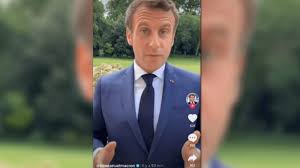 French President Macron On Tik Tok For 1st Time
