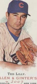 2007 ALLEN & GINTER TED LILY BLACK BORDER MINI CARD #288