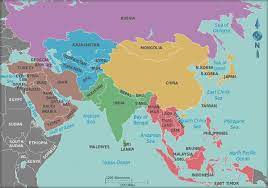 Aceasta regiune a asiei cuprinde teritoriul situat la vest de o linie ce ar uni marea caspică și golful oman.este formata din asia de vest (de la această linie până la marea mediterană. Asia Regiuni