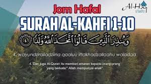 Qs al kahfi adalah surat ke 18 dalam kitab suci al quran. Jom Hafal Surah Al Kahfi 1 10 Rumi Terjemahan Youtube