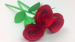 Set includes 2x45cm + 1x 28cm + 4x19cm photo of set shown. How To Make Small Rose Flower With Paper Easy Paper Roses Flowers Step By Step Diy Rose Of Paper