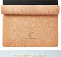 Non Slip, Non Toxic, Premium Thick Cork Yoga Mat with Eco-Friendly,  Organic, Vegan Cork, Sustainable Material, Hot Yoga Mat, Chemical Free 4MM  72” x ...