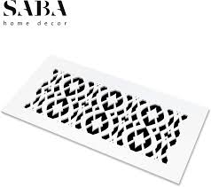 Floor vent covers 6 x 10. Buy Saba Air Vent Cover Grille Acrylic Fiberglass 6 X 10 Duct Opening 8 X 12 Overall White Finish Decorative Register Covers For Walls And Ceilings Not For Floor Use Charlotte Online In Indonesia B07fls7dbh