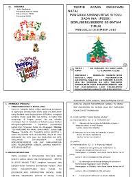 Maybe you would like to learn more about one of these? Tertib Acara Perayaan Natal Simanjuntak