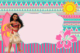 Convite Moana Confira abaixo 14 convites da moana para se inspirar, incluindo modelos originais para editar e imprimir! convite moana