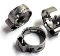 Crimp Type Hose Clamp 360 Degree Seal 10.5mm (13/32")