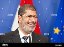 Mohamed Morsi portrait Stock Photo