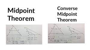 Learn about geometry terms like point, line, and ray. Midpoint Theorem And Converse Euclidean Explained Grade 10 12 Mathdou Youtube