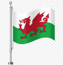 The significance of the dragon in welsh culture is believed to date back to arthurian legend when merlin had a vision of a red dragon (representing native britons) fighting a white dragon (the saxon invaders). Download Wales Flag Clipart Png Photo Toppng