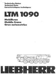 Liebherr Ltm 1090 Specifications Cranemarket