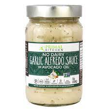 Sauces will be available at retailers. Primal Kitchen No Dairy Garlic Alfredo Sauce At Natura Market