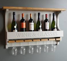 Wall Mounted Wine Rack With Wine Glasses Holder By Chatsworth Cabinets Notonthehighstreet Com Bottle holes the bottle holes are going to be at a 5 degree find studs and mount the wine racks to the wall!