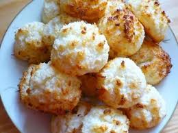 Kokosmakronen Mit Quark Rezept Einfache Kokosmakronen Makronen Kokosmakronen