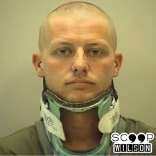 BraceYourself: Jackson Hardy Moss, 31, was booked into the #WilsonCoTN jail  at 3:56 p.m. Saturday, charged with burglary. While his bond has not yet  been set, it appears his neck injury was.