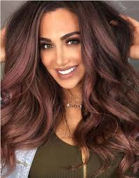 Bitter Cikolata Ile Leylak Rengi Sac Jpg 499 637 Burgundy Hair Hair Styles Hair Color Dark