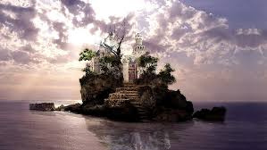 Fantasy places fantasy map fantasy world fantasy art landscapes fantasy landscape life map rpg map dungeon maps island map. Castle Island Islet Fantasy Landscape Fantasy Art Hd Wallpaper Wallpaperbetter