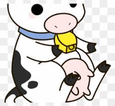 This cartoon cow is easy enough for beginners to draw. Cartoon Baby Cow Drawing Free Transparent Png Clipart Images Download