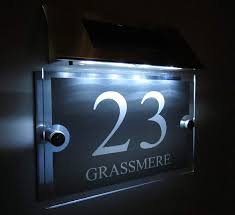 Check spelling or type a new query. Buy Personalised Modern Stainless Steel Solar Light Led House Number Plaques Glass Effect Acrylic Signs Door Plates Name Wall Display Online In Turkey B07ndfdhp4