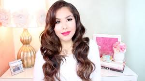 1920s inspired faux bob | updo hairstyle tutorial. Old Hollywood Glam Style Curls Lana Del Rey Curls Youtube