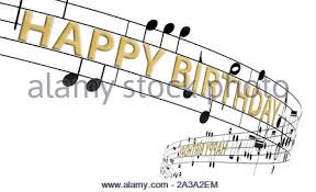 Les Notes De Musique En Couleur Style De Dessin Abstrait Photo Stock Alamy