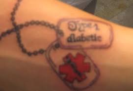 Alena waters chose to design her own tattoo: Diabetes And Awareness Tattoos Diabetes Advocacy