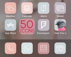 App Icons Ios14 Pastel Aesthetic Iphone Social Media Icons Etsy In 2020 App Icon Alarm App Pastel Aesthetic