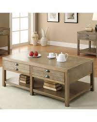 Coaster furniture mirrored coffee table. Coaster Cottage Coffee Table With Two Drawers Austin S Furniture Depot