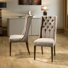 Luxury Made To Order Premium High Back Velvet Buttoned Dining Chair X2 Dining Chairs High Back Dining Chairs Luxury Dining Room