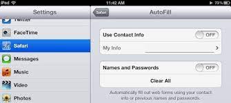 Apr 01, 2021 · to delete or clear autofill on iphone, and remove a card from appearing in the suggested list when you checkout on a safari website, follow these steps: How To Disable Clear Auto Fill In Ios Osxdaily