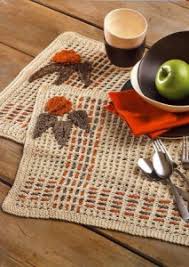 This is an easy and cute pattern which was intended for a doily, but you can successfully use it as a place mats as well. Miss Julia S Patterns Free Patterns 20 Placemats More To Knit Crochet