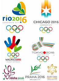 Los primeros juegos olímpicos de los que se tienen registro datan del año 776 a.c y su denominación se debe al lugar de su celebración: Logos De Ciudades Candidatas Juegos Olimpicos Juegos Olimpicos 2016 Diseno De Logotipos