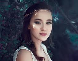 Marquise Hair Chains, Bridal Hair Accessories, Wedding Hair Wreath, Unique  Boho Filigree Princess Hair Jewellery Fantasy Gold Hair Chain