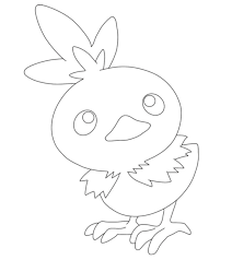 Torchic coloring page from the fire pokemon coloring pages section of fun with pictures.com. Nice Torchic Coloring Page Free Printable Coloring Pages For Kids