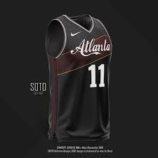 Nba City Edition Atlanta Hawks Concept By Soto On Behance In 2020 Jersey Design Nba New York Knicks