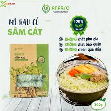 Mì Rau Củ Sâm Cát Organic Anpaso 300g - Mua Online Giá Tốt | Xmart.vn