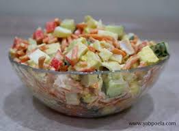 салат с морской капустой и крабовыми палочками и горошком Salat S Krabovymi Palochkami I Morkovkoj Po Korejski Poshagovyj Recept S Foto