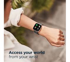 Fitbit Versa 2 Special Edition With Amazon Alexa Woven Strap Navy Pink Fast Delivery Currysie