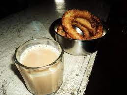 Selroti And Tea Common Breakfast In Nepal Village I Dig For It Nepal Food Nepali Food Food Menu